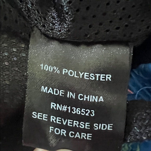 Brooklyn Cloth Mens Medium Blue & Pink Tropical Swim/Athletic Shorts - Picture 5 of 5